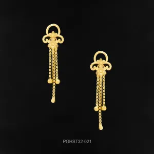 GOLDEN HANGING STUD PGHST32-021