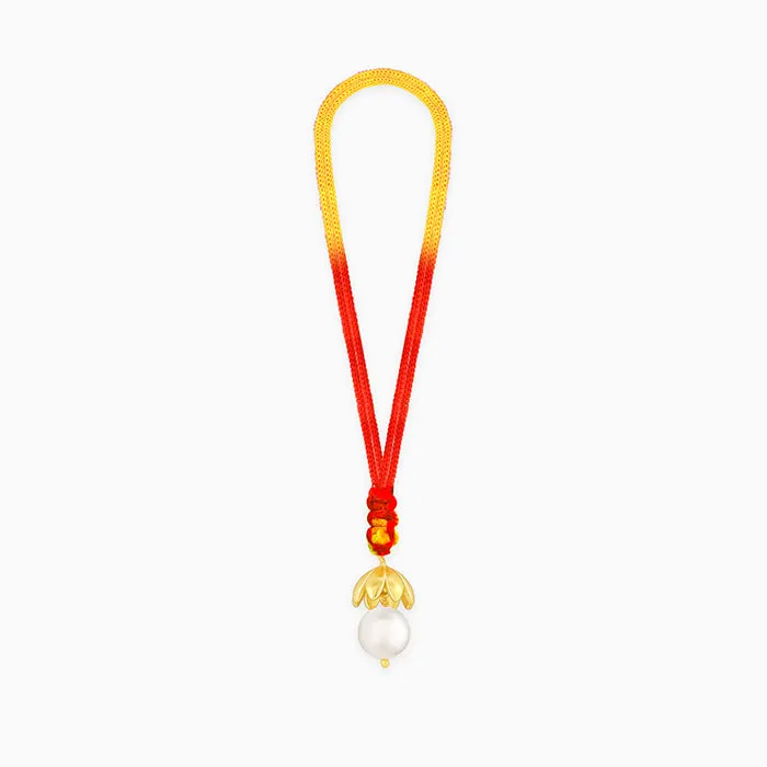 Golden Lifelong Promise Lumba Rakhi