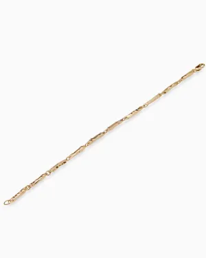 Hammered Bracelet Medium | Yellow Gold