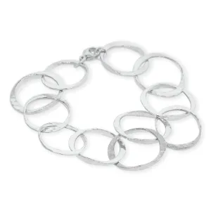 Hammered Circles Bracelet