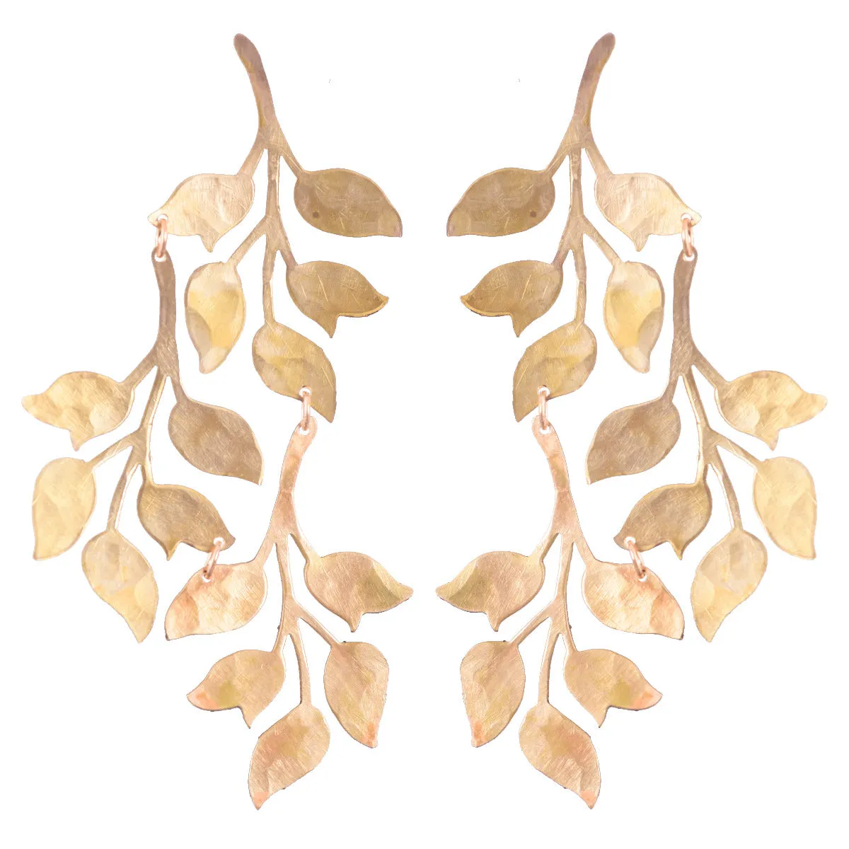 Hammered Ophelia Earrings