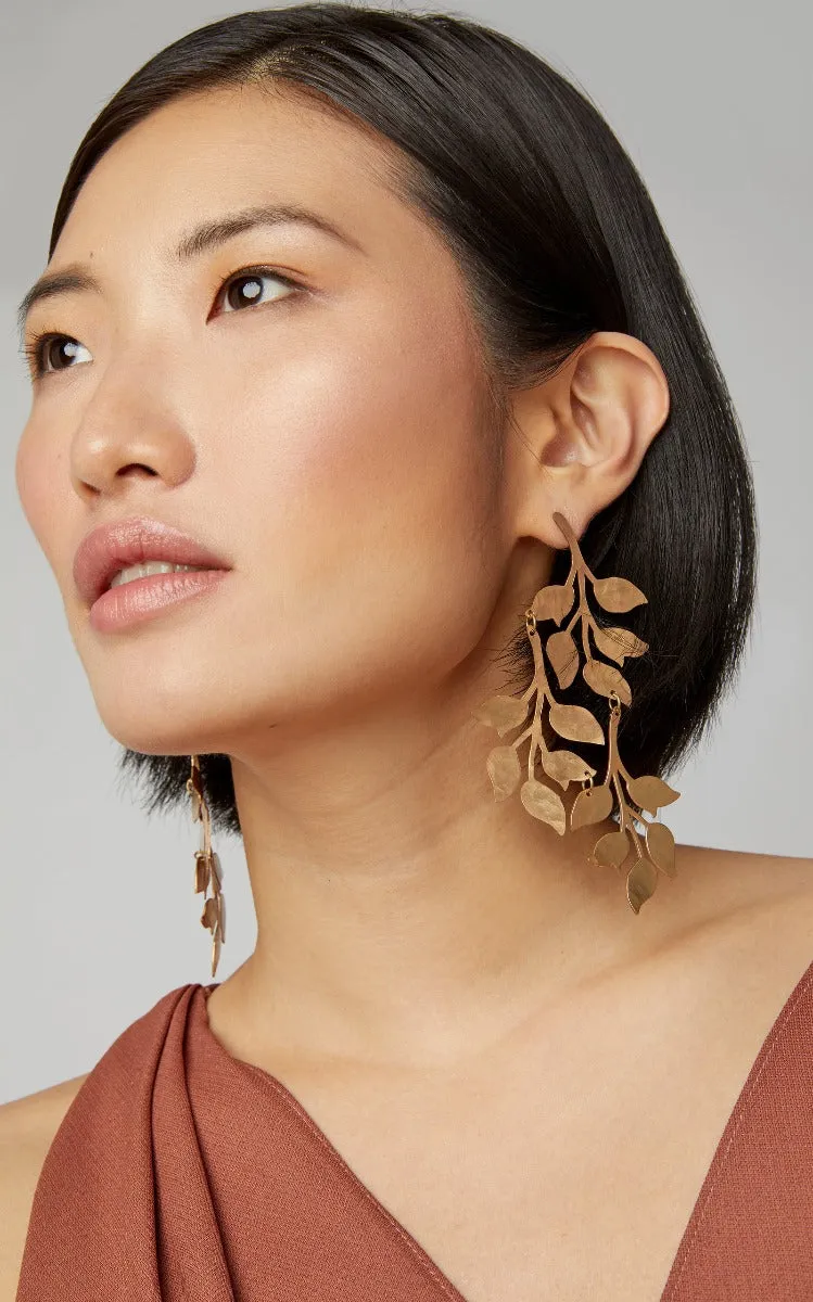 Hammered Ophelia Earrings