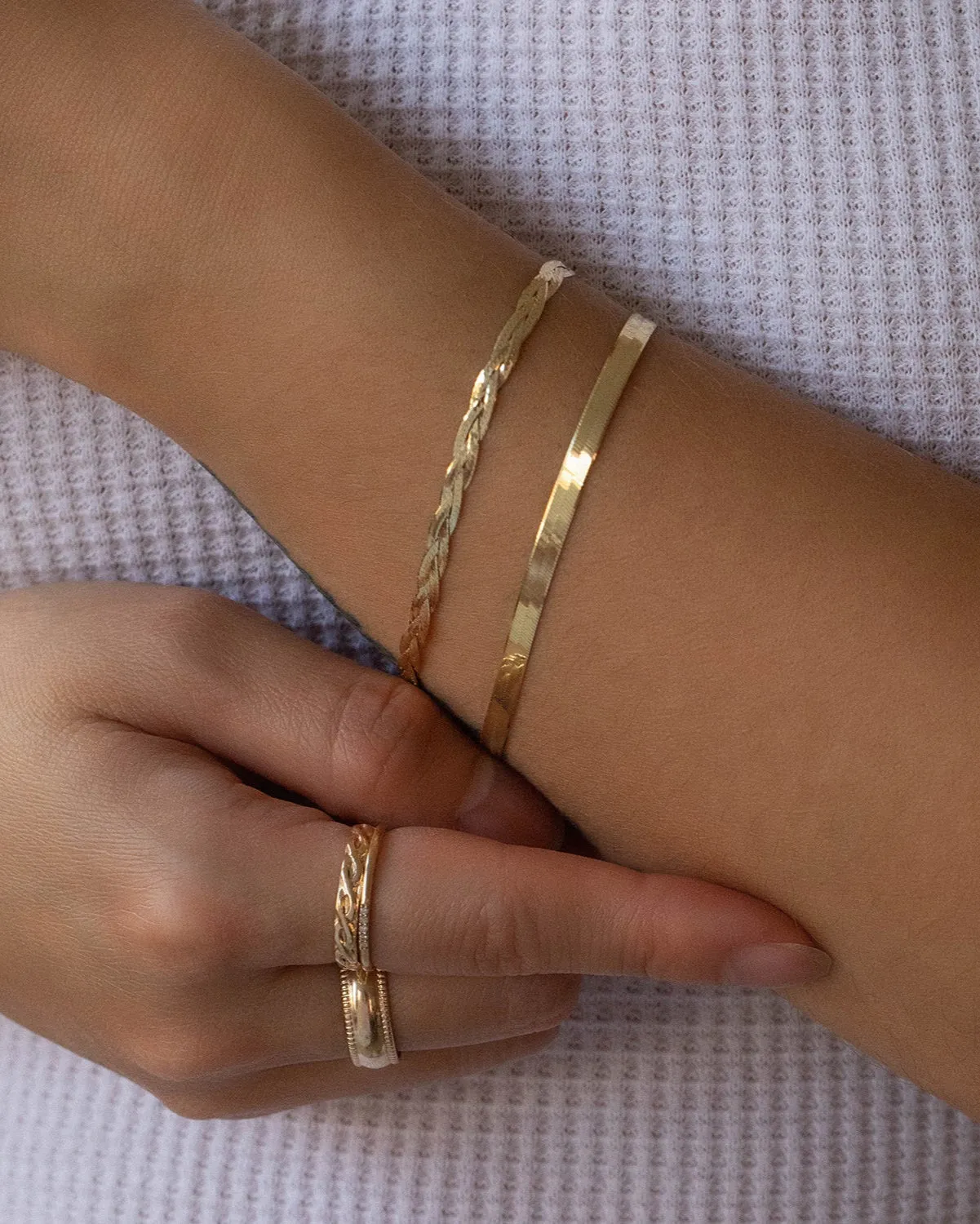 Herringbone Mother Bracelet