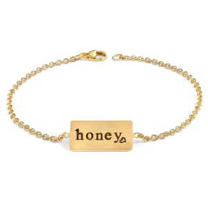 Honey ID Tag Charming Bracelet