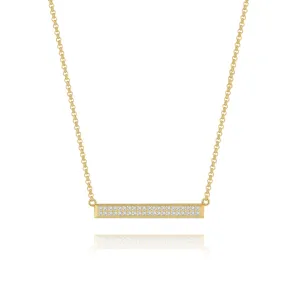 Horizontal Bar Necklace Galaxy Collection by Parastoo Behzad