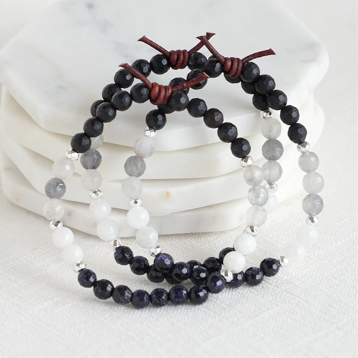 In Our Orbit Mini Bracelet | A Space Force Guardian Spouse Collaboration