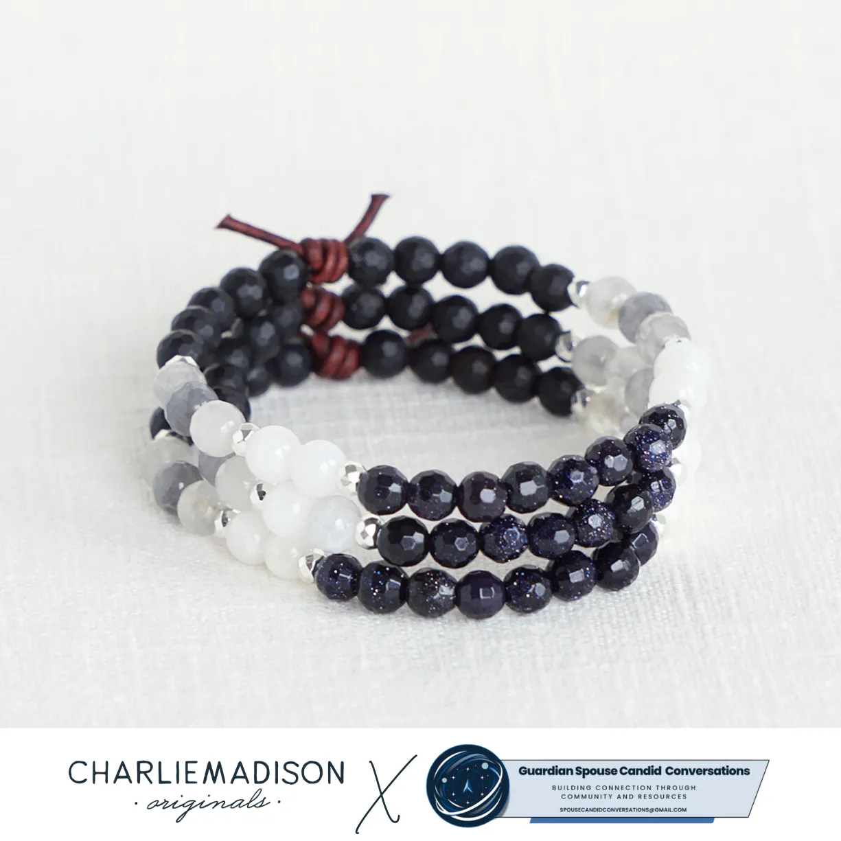 In Our Orbit Mini Bracelet | A Space Force Guardian Spouse Collaboration