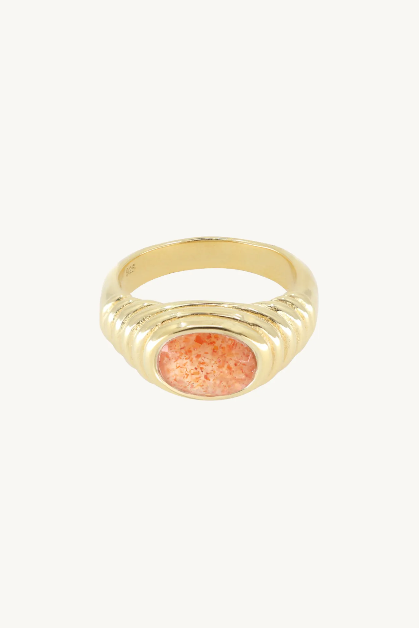 Iris Sunstone Gold Ring