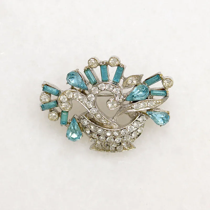 Joseph Wiesner Mid-Century Giardinetti Brooch