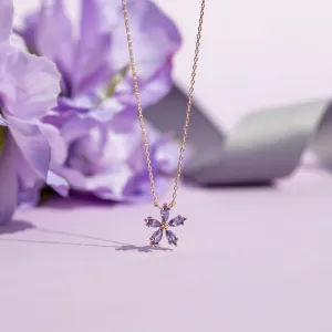 Lavender Bloom3 Necklace