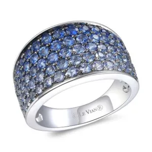 Le Vian Denim Ombr Ring featuring Sapphires in 14K Vanilla Gold