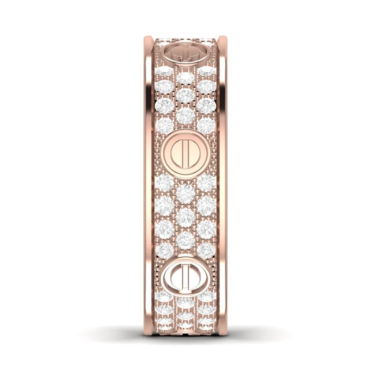 Love Inspired 6mm Natural Diamond Band in 18K Gold
