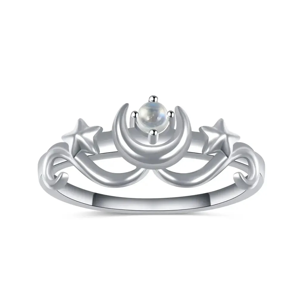 Luna Ring Silver