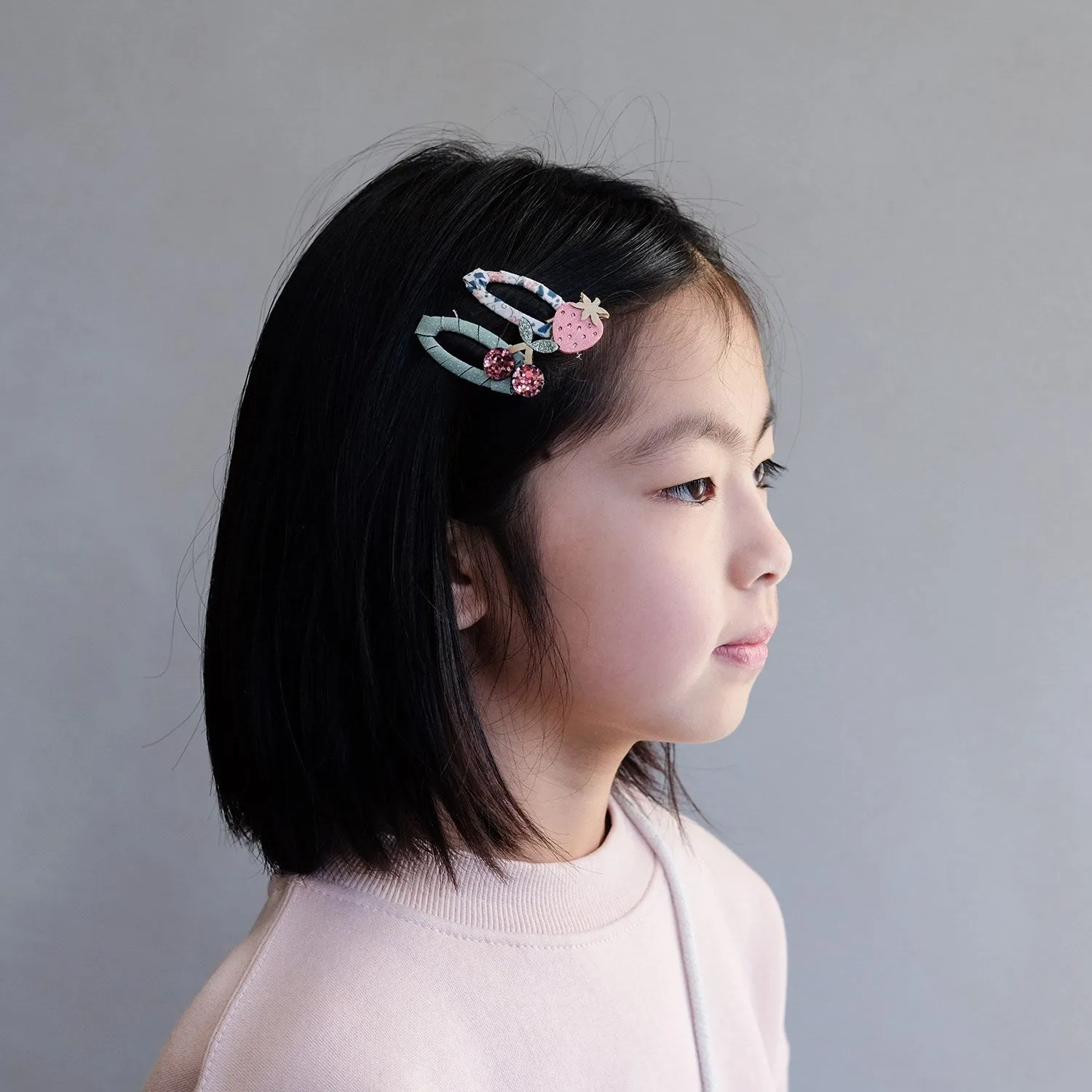 Mimi & Lula 4 Hair Clips - Fruity Floral Florence