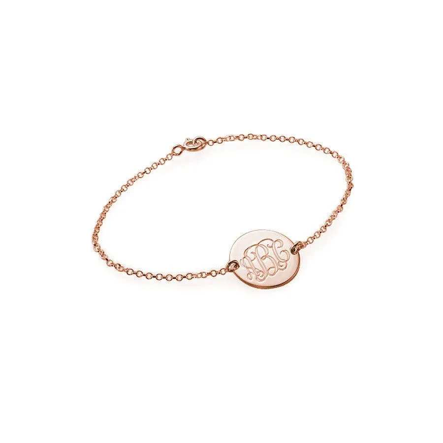 Monogram Disc Anklet
