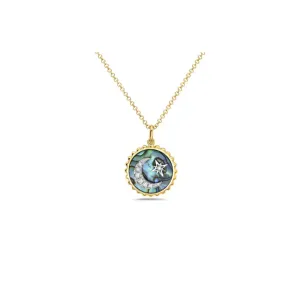 Moonlit Dream Abalone Pendant Necklace
