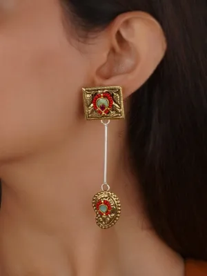 Multicolor Mishr Earrings - MR-E261