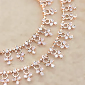 Navin Anklets - Rose Gold