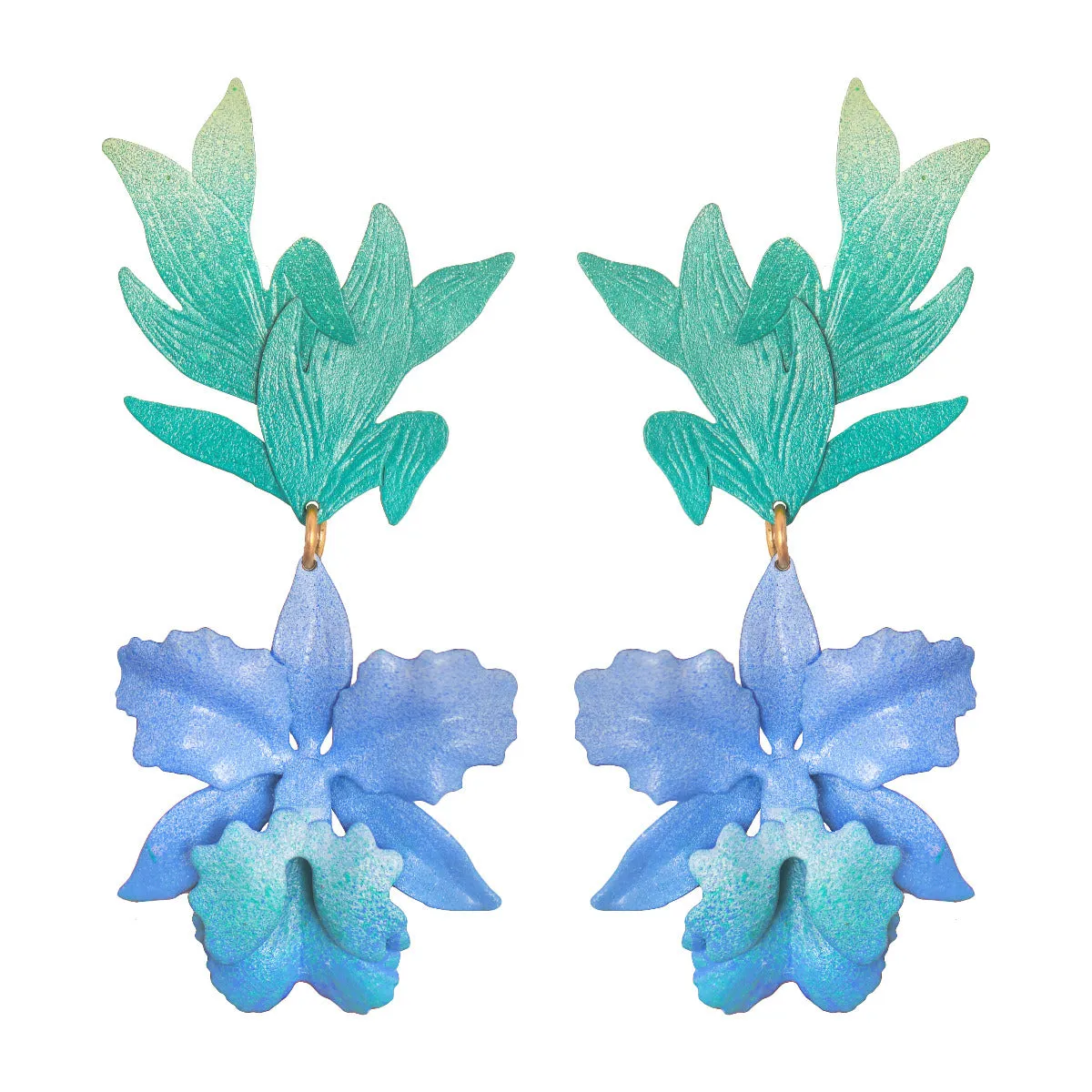Oceanne Orchid Earrings