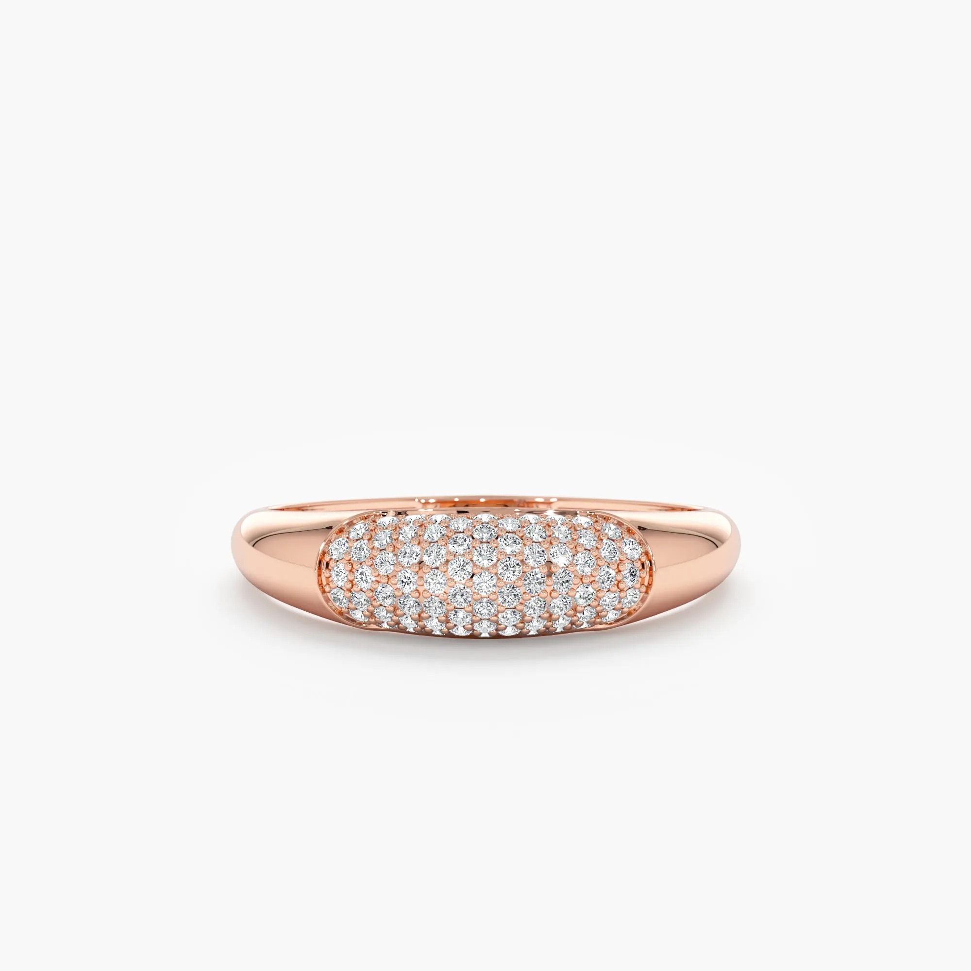Pave Diamond Dome Ring, Amira