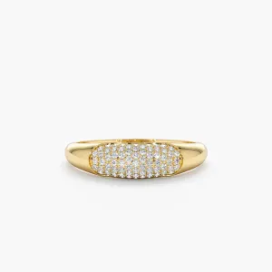 Pave Diamond Dome Ring, Amira