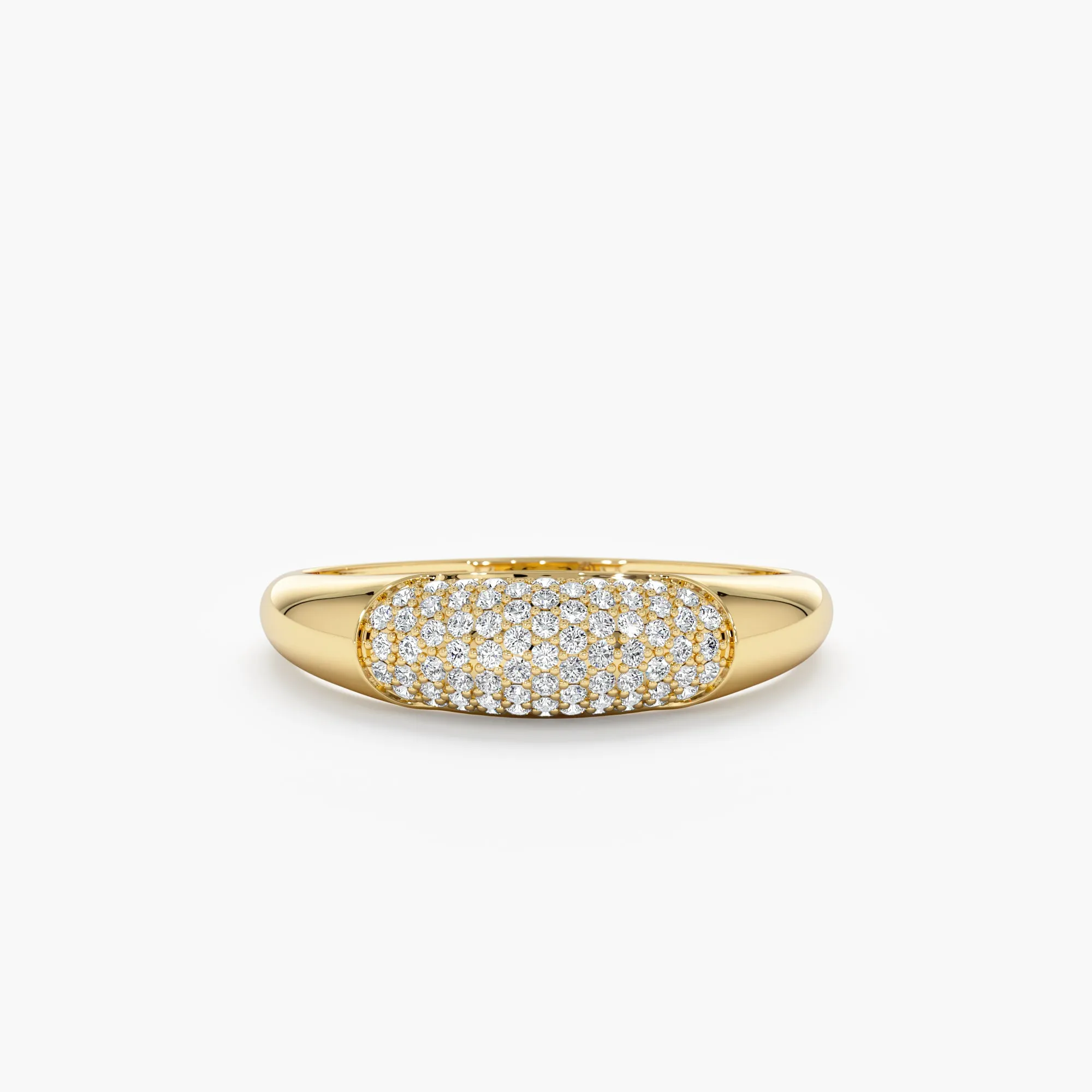Pave Diamond Dome Ring, Amira