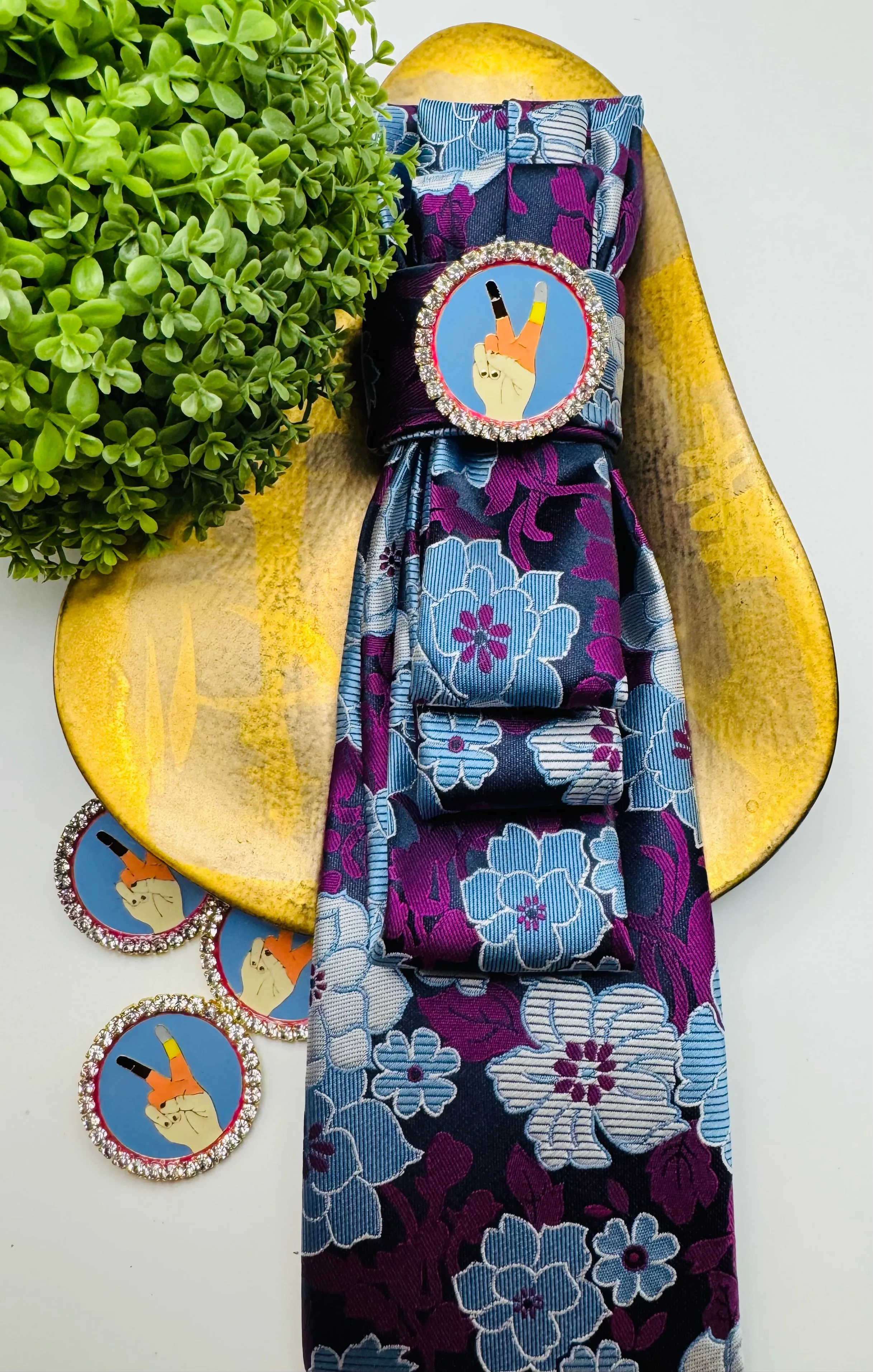Peace For All Brooch