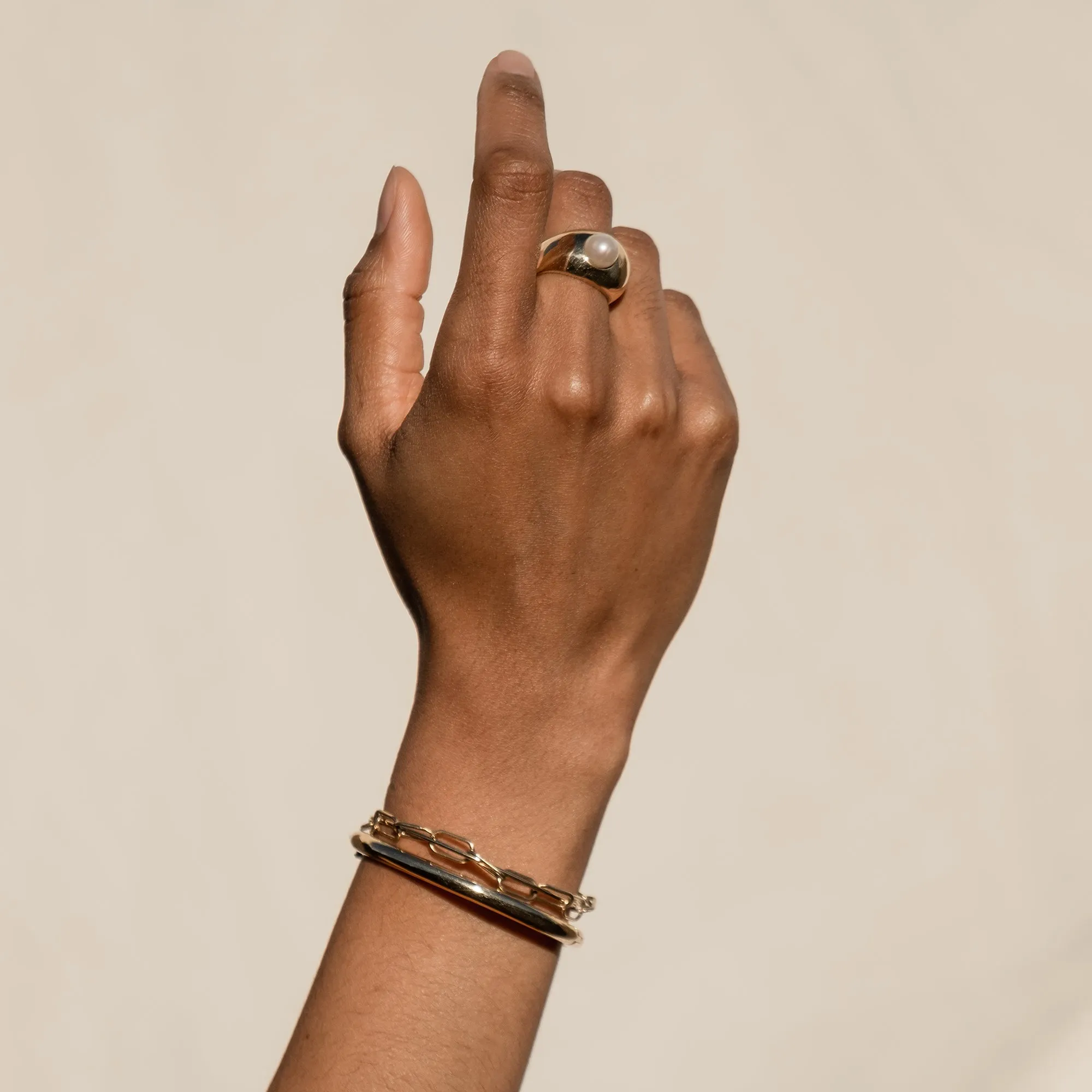 Pearl Globe Ring