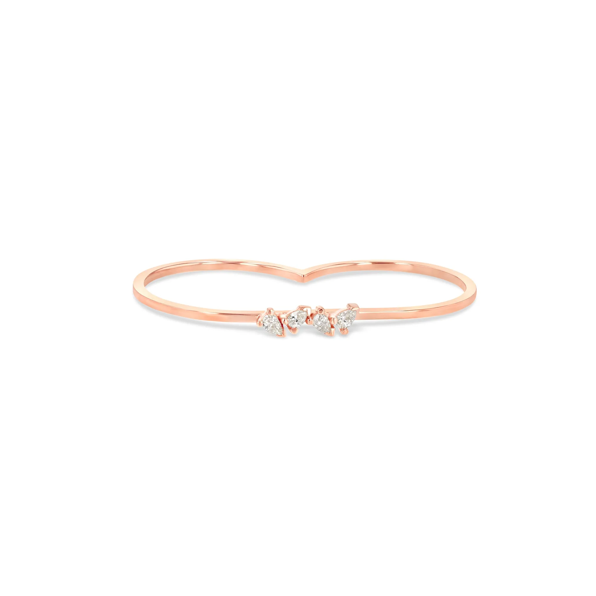 Petite Cluster Linear Double Ring