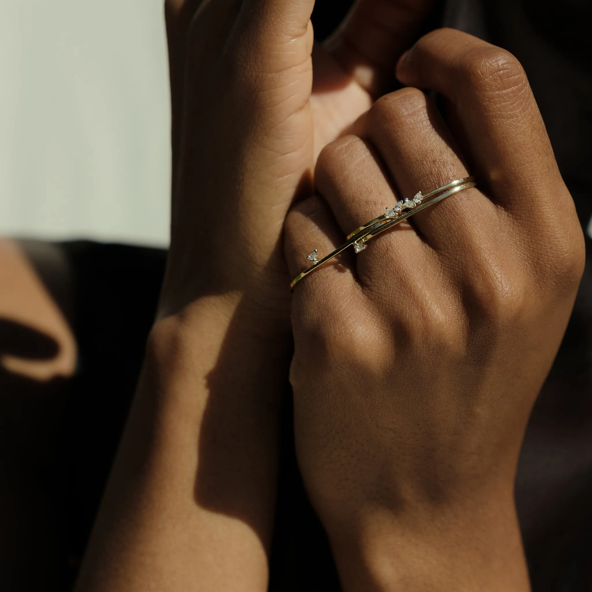 Petite Cluster Linear Double Ring
