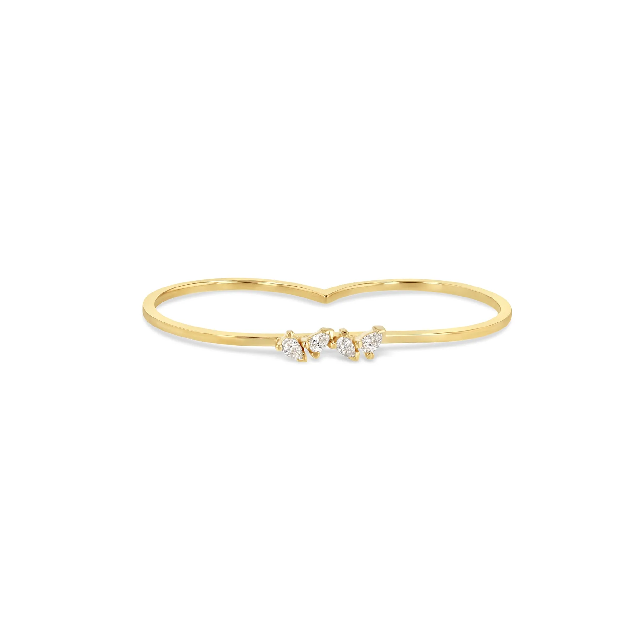 Petite Cluster Linear Double Ring