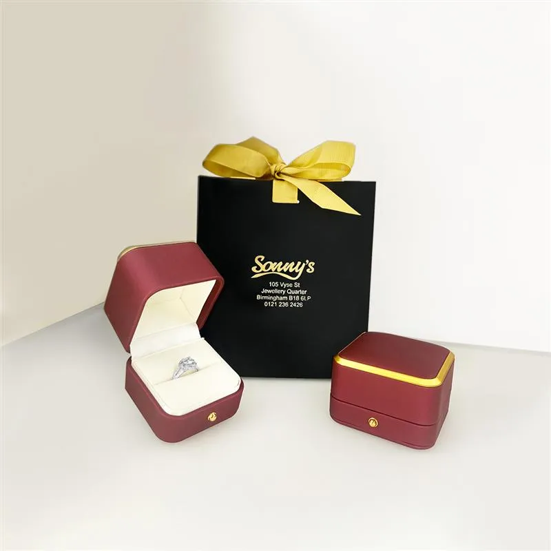 Platinum 0.59ct Diamond Solitaire Engagement Ring