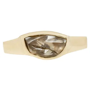 Raw Brown Diamond Ring