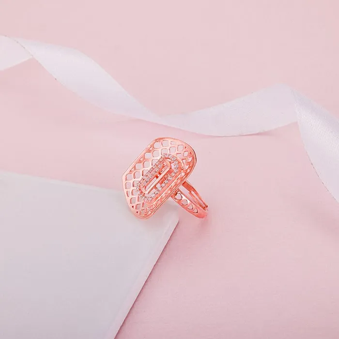 Rose Gold Endless Romance Ring