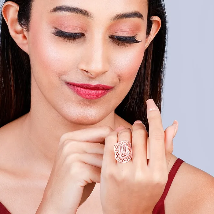 Rose Gold Endless Romance Ring