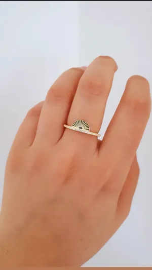 Shams 925 Sterling Silver Ring