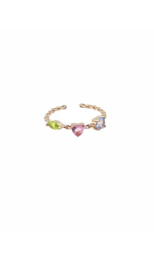 Siana Adjustable Sterling Silver Ring