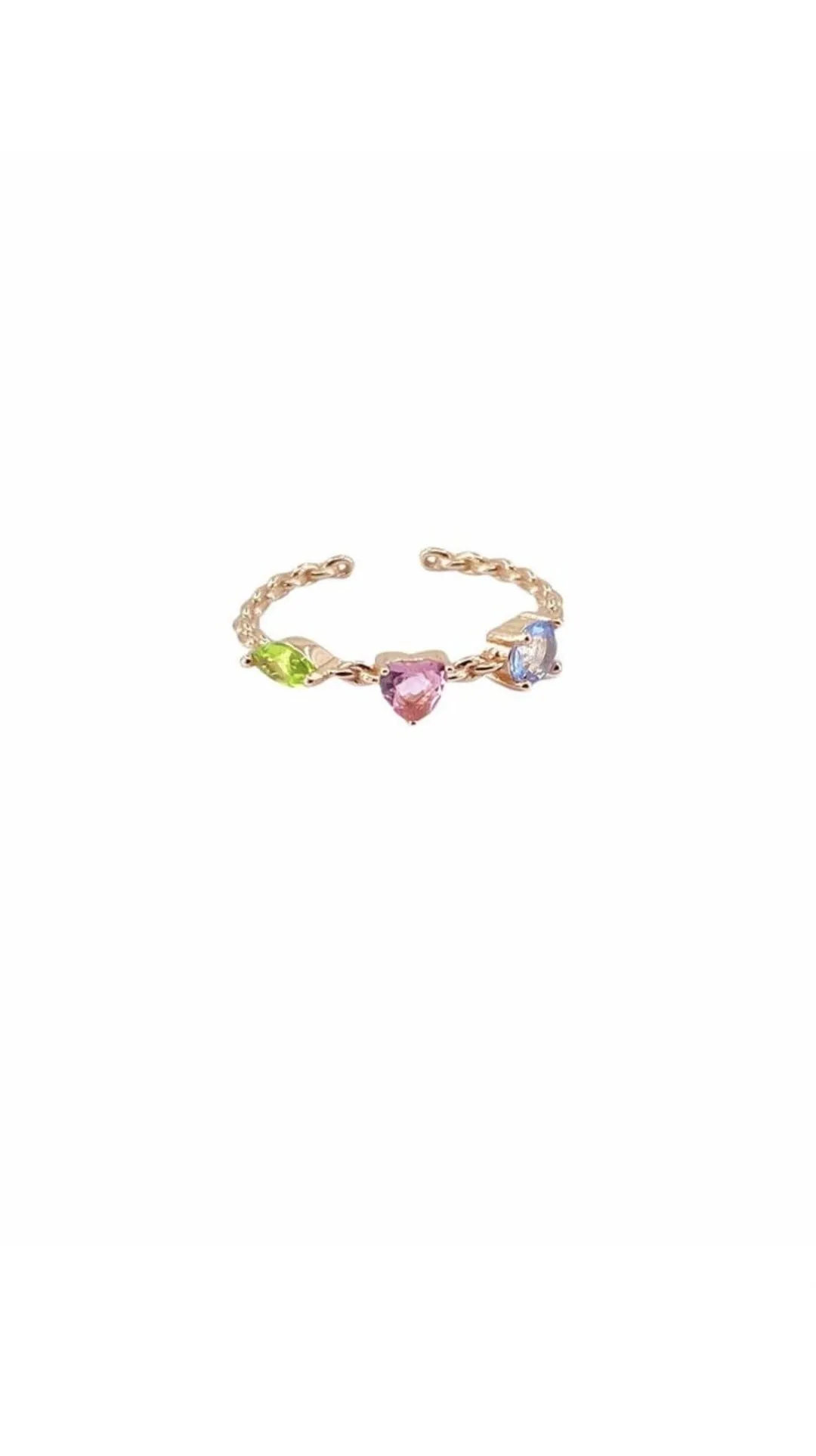Siana Adjustable Sterling Silver Ring