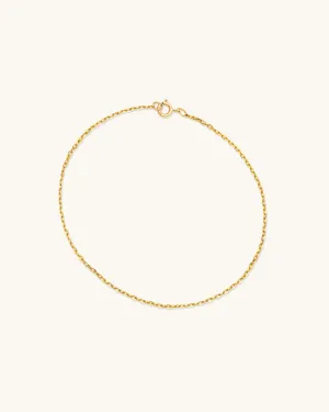 Silken Rolo Bracelet