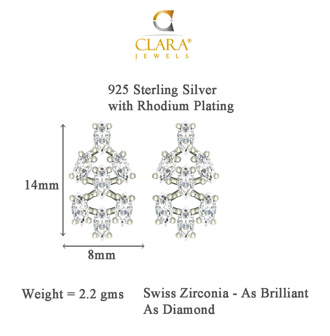 Silver Daisy Jewellery Set