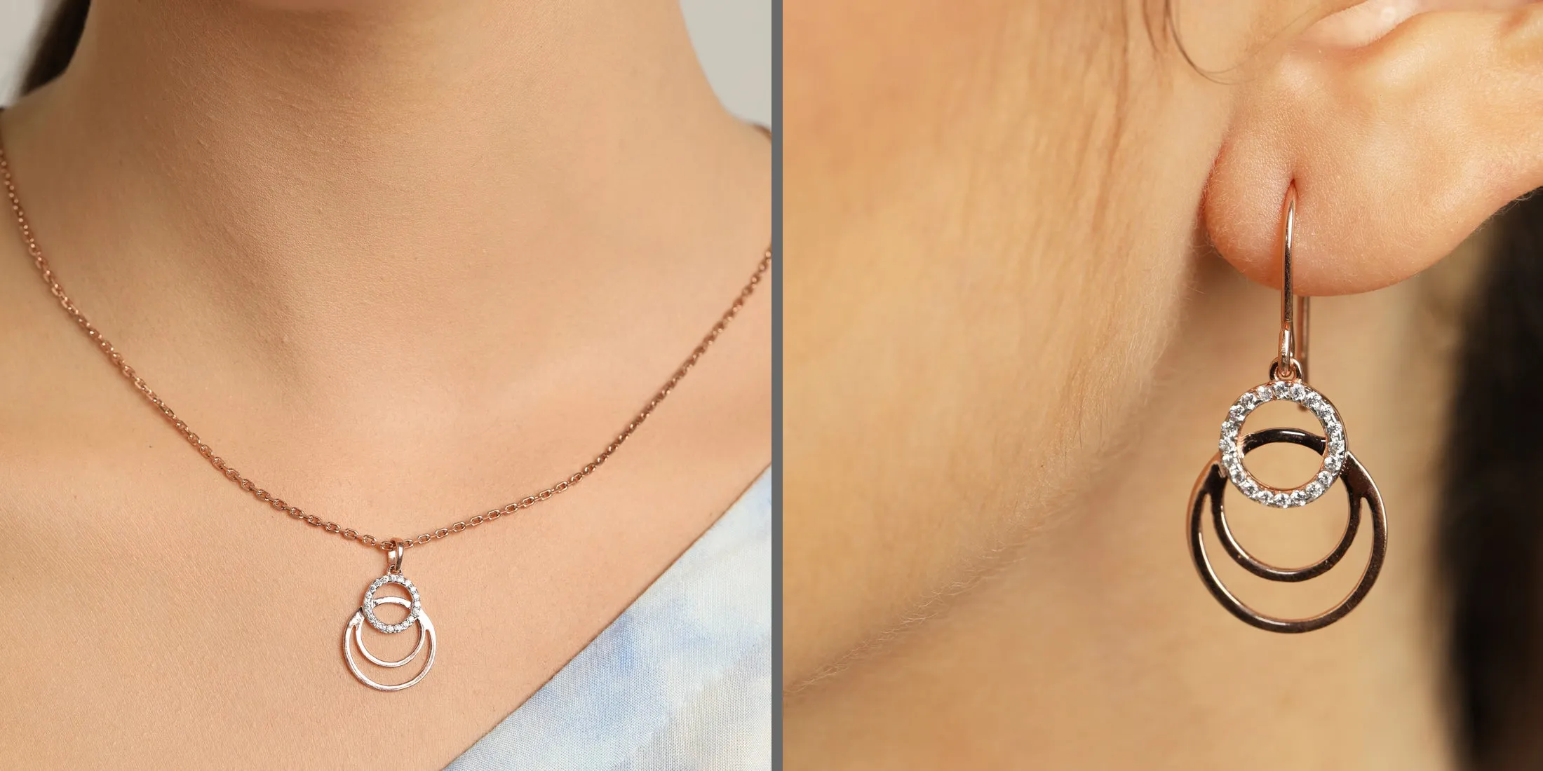 Silver Irina Jewellery Set