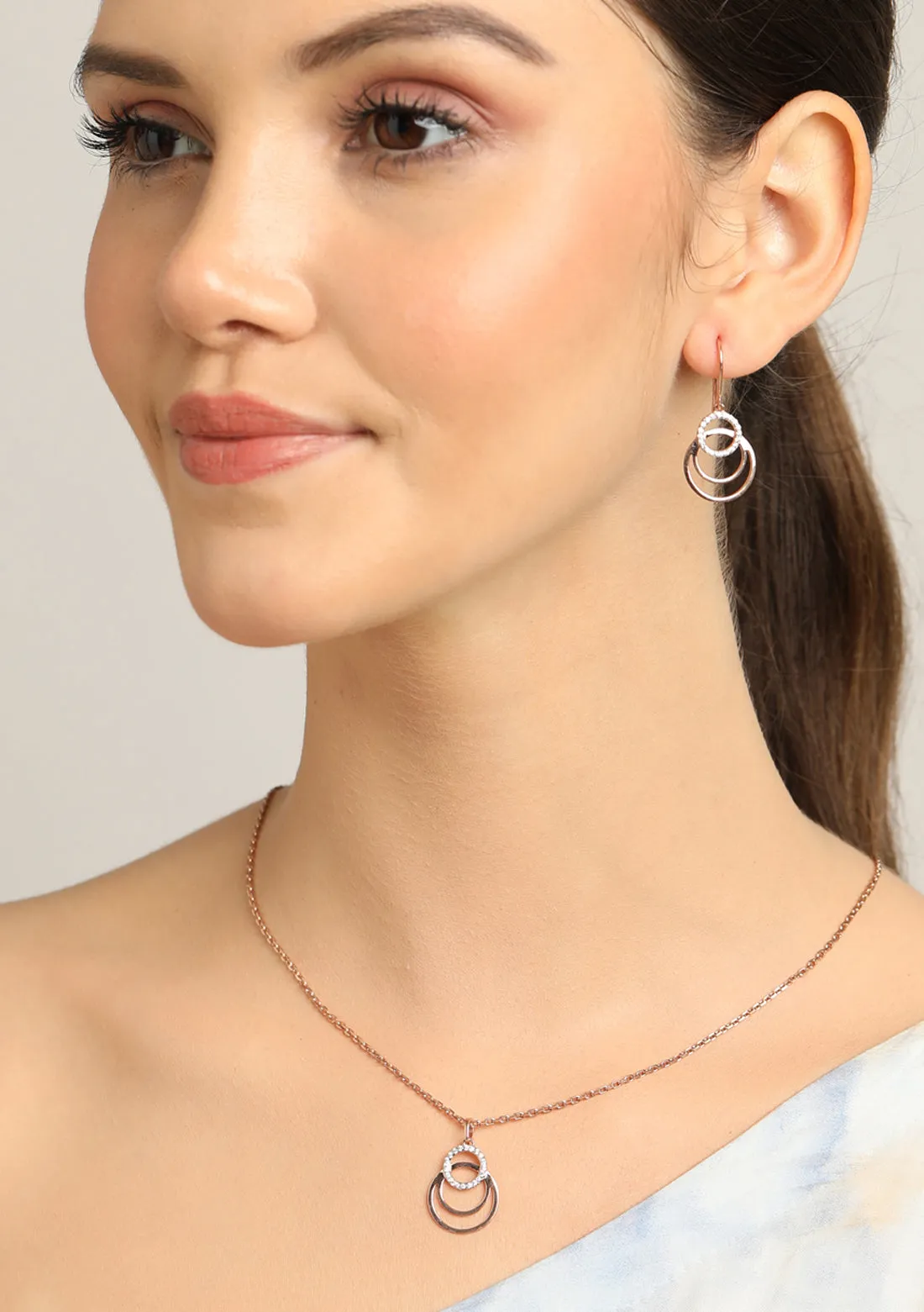 Silver Irina Jewellery Set