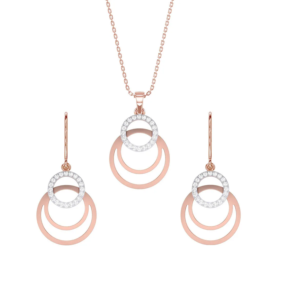 Silver Irina Jewellery Set