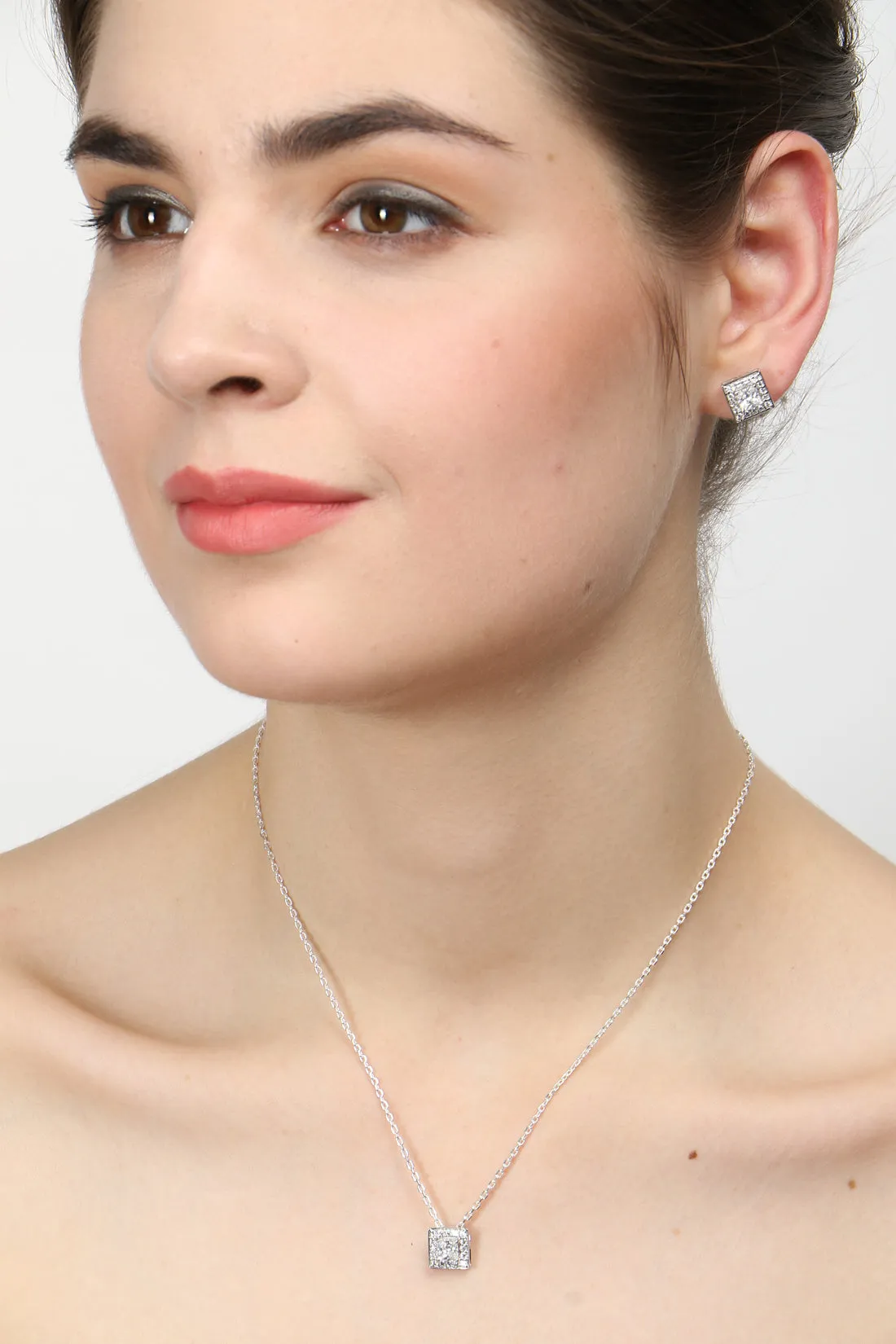 Silver Princess Jewellery Set