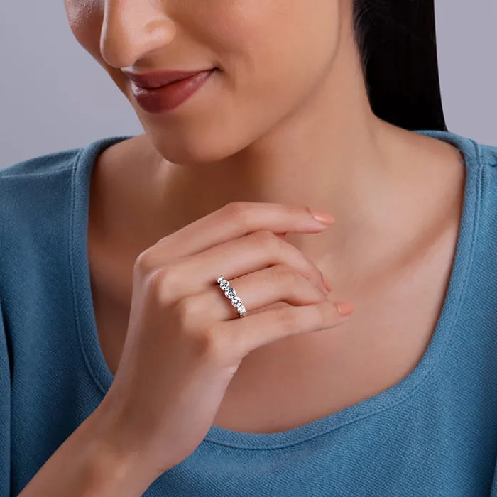 Silver Stunner Shine Ring