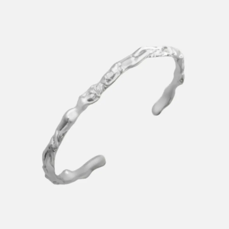 Sleeping Venus Cuff, Silver