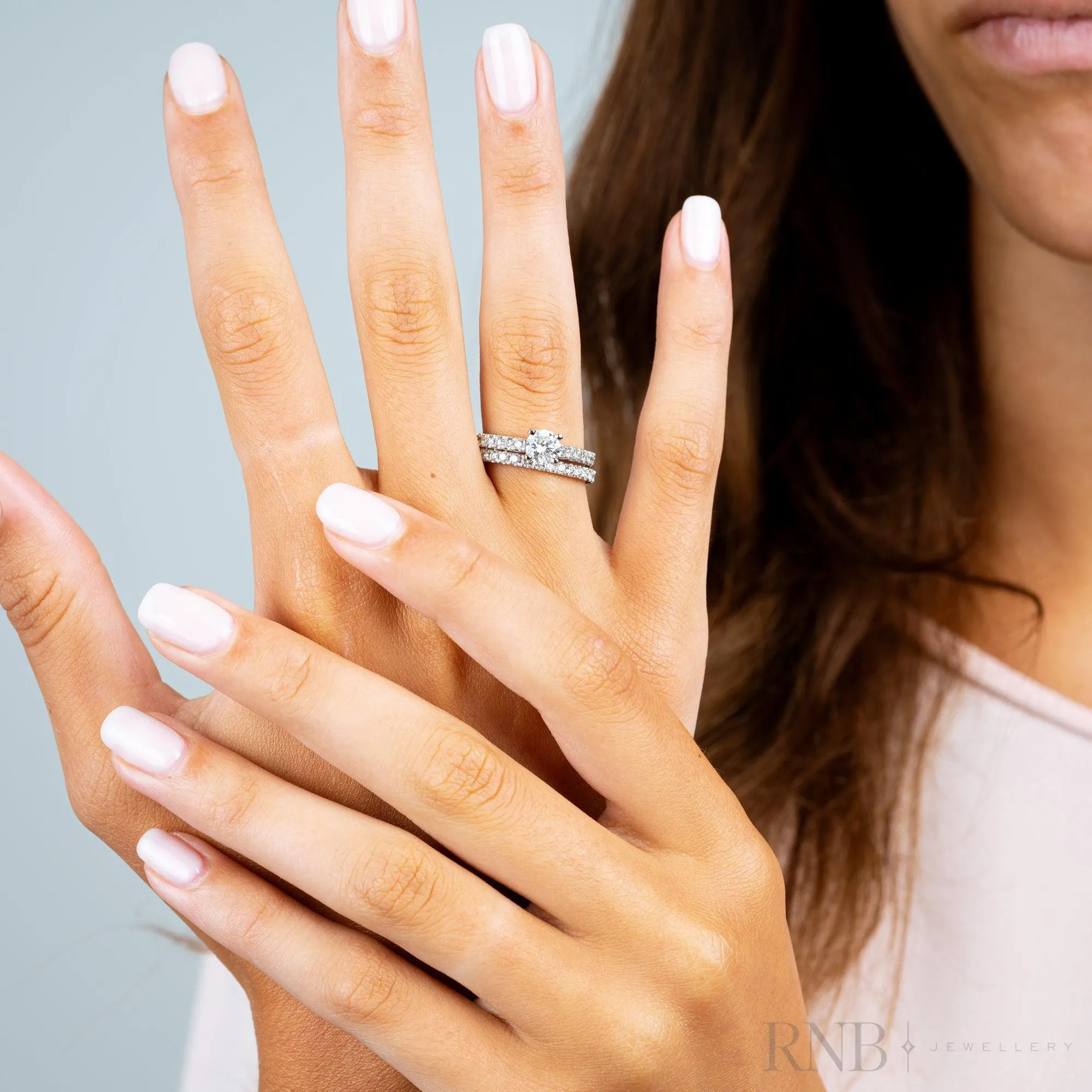 Solitaire Round Diamond Engagement Ring
