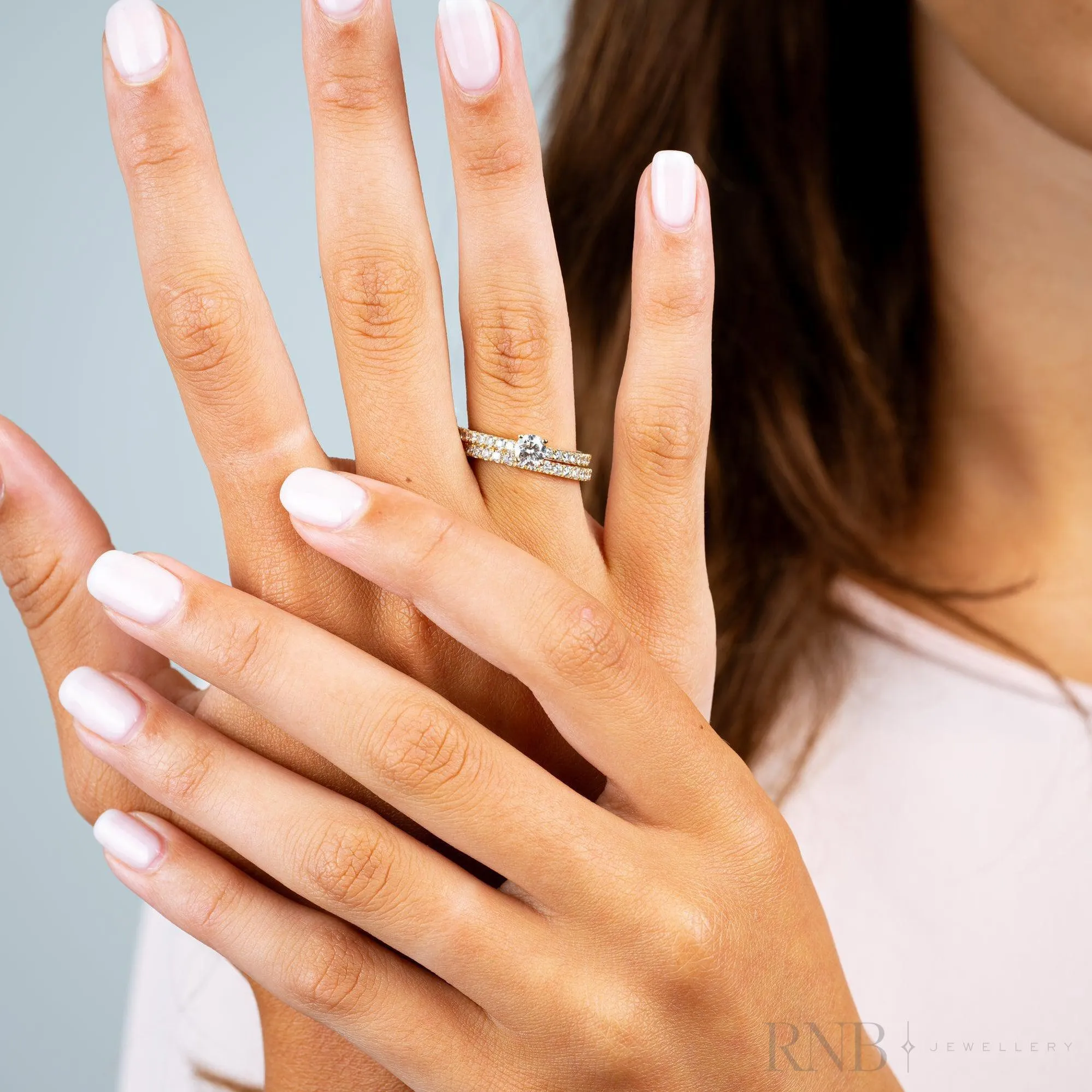 Solitaire Round Diamond Engagement Ring
