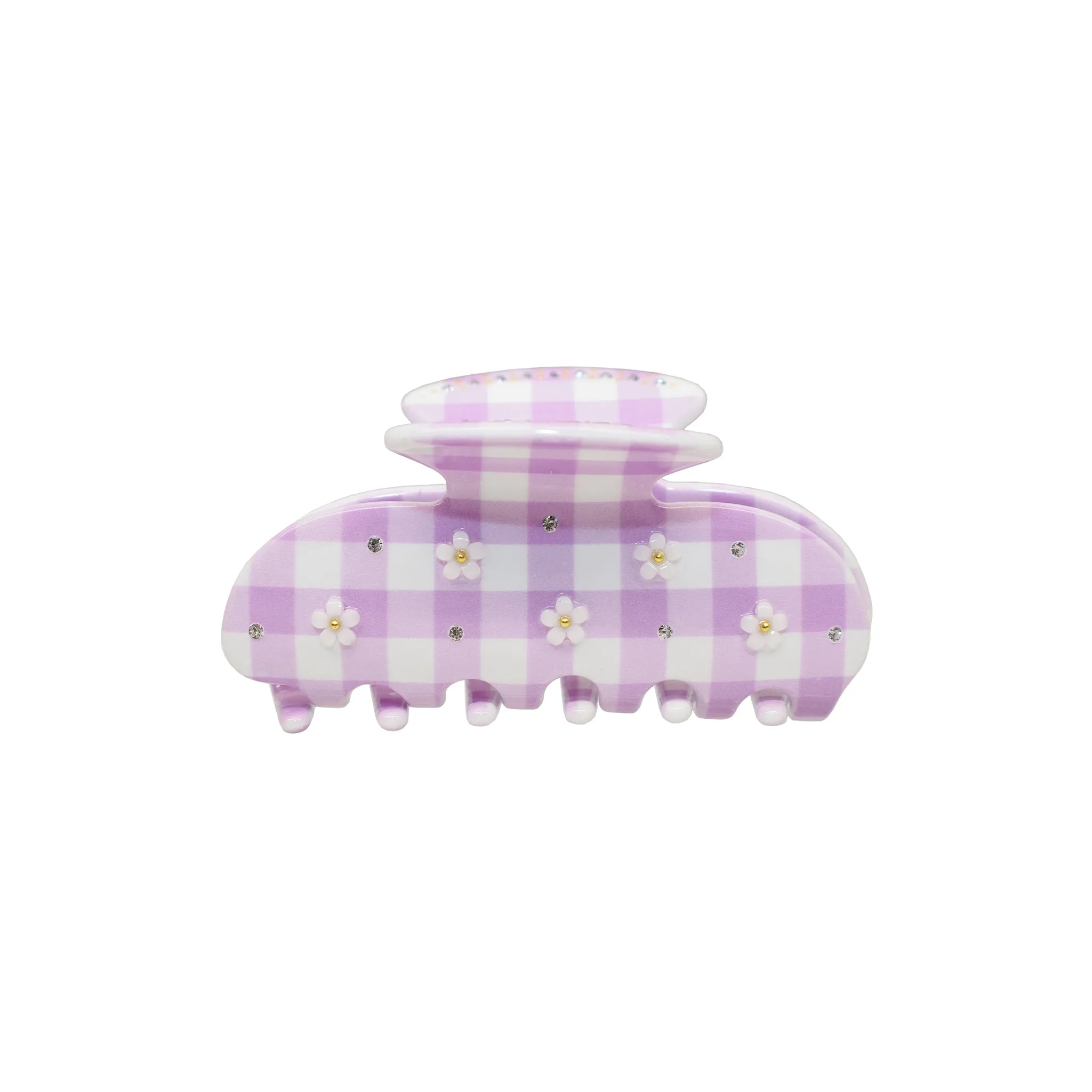 Sweetheart Clip in Daisy Pink Picnic