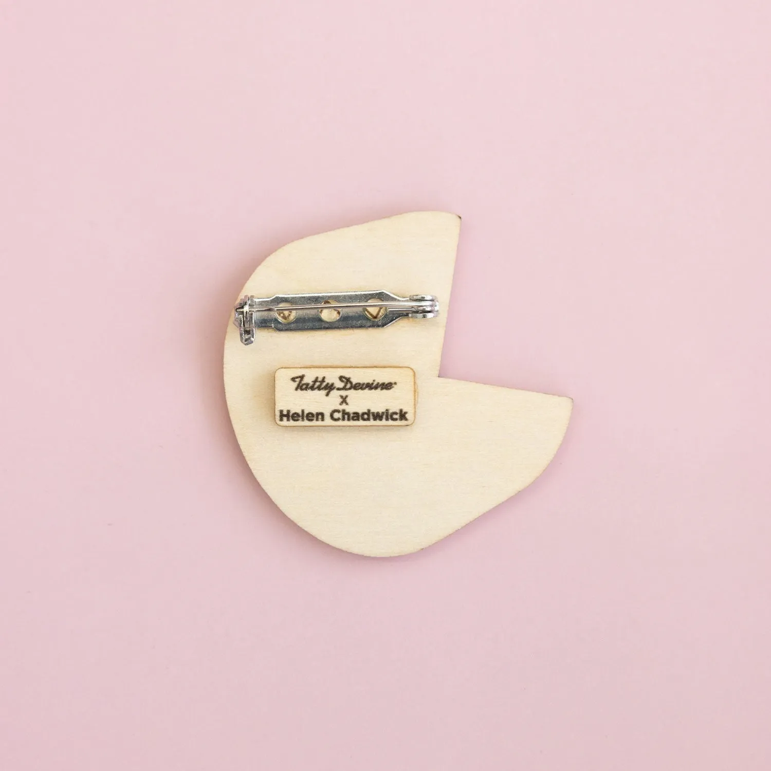 Tatty Devine X Helen Chadwick Ego Geometria Sum 3; Pram Brooch